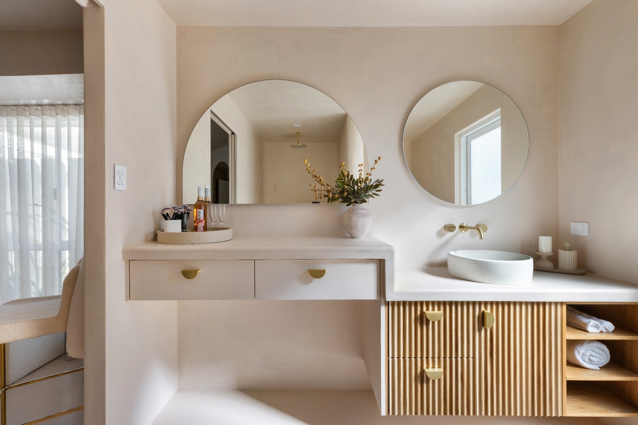 Luxury bathroom transformation